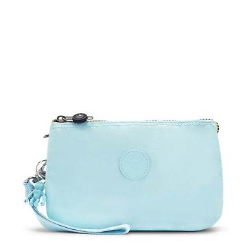 Kipling Creativity Extra Large Wristlet Bags Meadow Blue | AU 2069OK